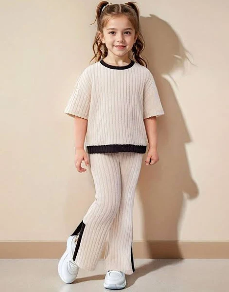 Cute Grey Dress for Girls – Soft & Comfy