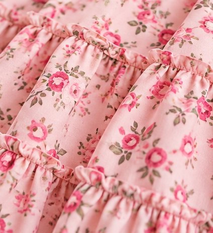 Ruffled tiers — Petal Bloom Smocked Frock